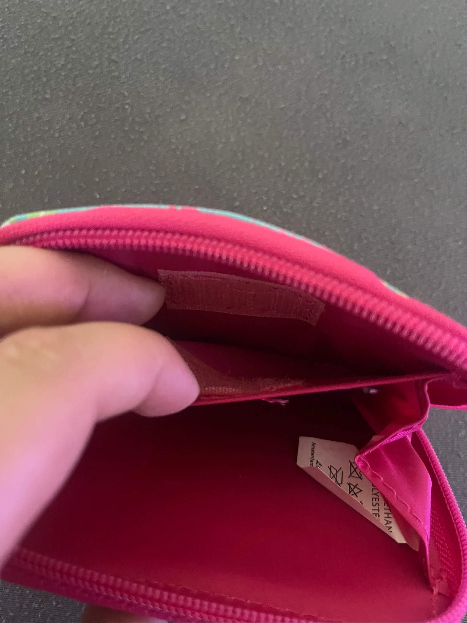 Cartera de flamencos tropicales rosas Be a Flaminio! En muy buen estado – photo 5